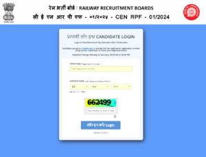 RPF SI Admit Card 2024 | RRB RPF SI Exam Admit Card 2024 Download