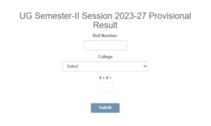 BRABU 2nd Semester Result 2023-27, बिहार यूनिवर्सिटी सेमेस्टर 2 रिजल्ट 2024