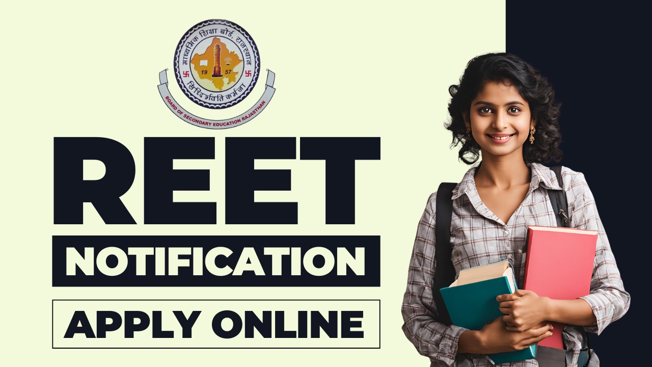 REET Application Form 2025 Apply Online, REET 2025, REET Online Form 2024-25