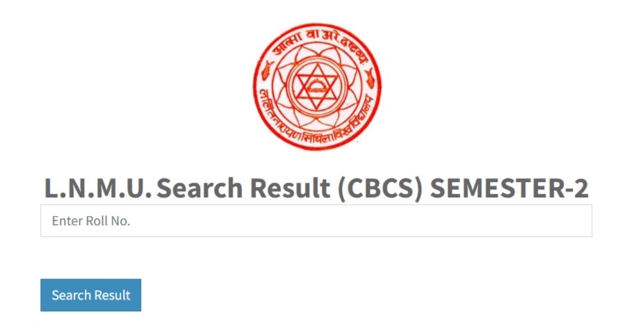 LNMU Semester 2 Result 2025