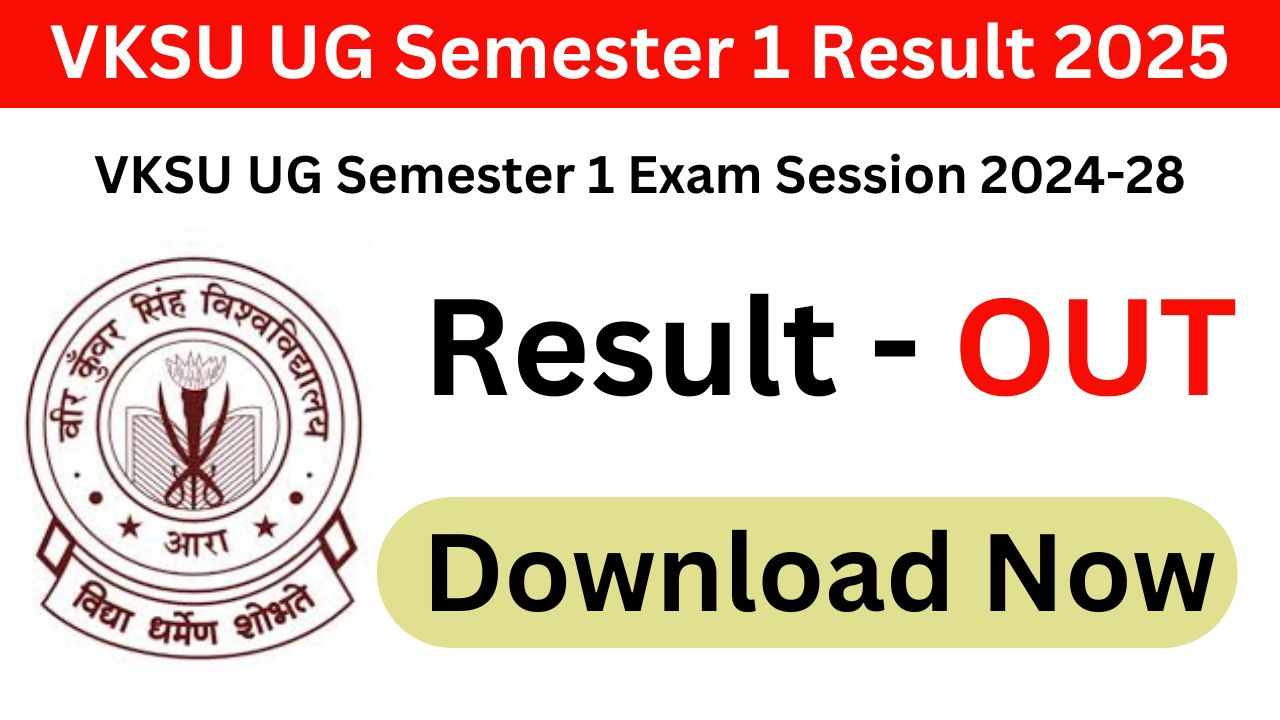 VKSU Semester 1 Result 2024-28