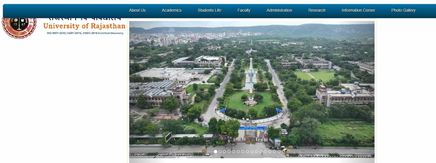Uniraj Semester 1 and 3 Result 2025